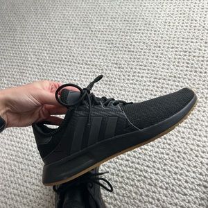 Black adidas sneakers